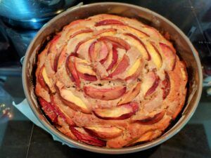 Peach Yogurt Cake-Cooking Recipes 