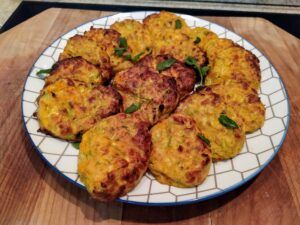 Oven Baked Zucchini Fritters-Family Cooking Recipes
