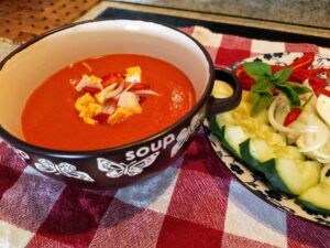 Cold Tomato Soup Gazpacho-Family Cooking Recipes 