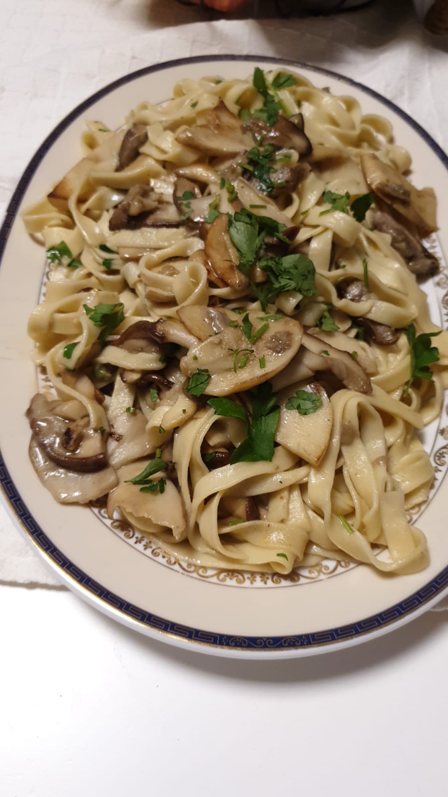 Tagliatelle With Porcini-Family Cooking Recipes