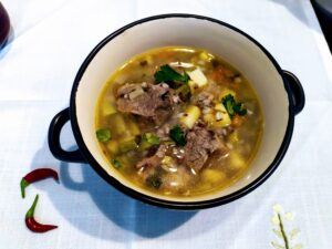 Buckwheat In Soup- My Mum And Daughter