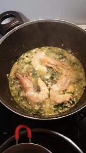 Shrimp Spinach Risotto Recipe-Family Cooking Recipes