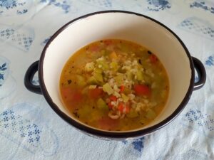 Healthy Vegetable And Bulgur Soup-Family Cooking Recipes 
