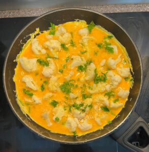 Cauliflower Cheese Omelette-Family Cooking Recipes