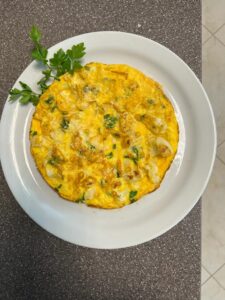 Cauliflower Cheese Omelette-Family Cooking Recipes 