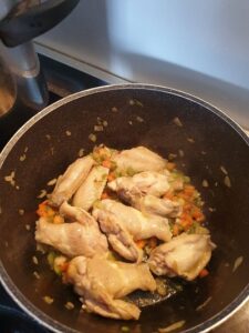 Baked Chicken Wings And Rice-Family Cooking Recipes 