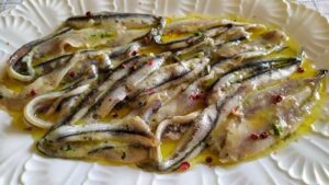 Marinated Raw Anchovies-Family Cooking Recipes 