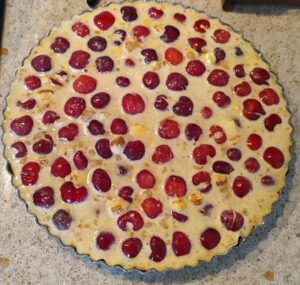 Cherry Custard Pie Recipe-Family Cooking Recipes